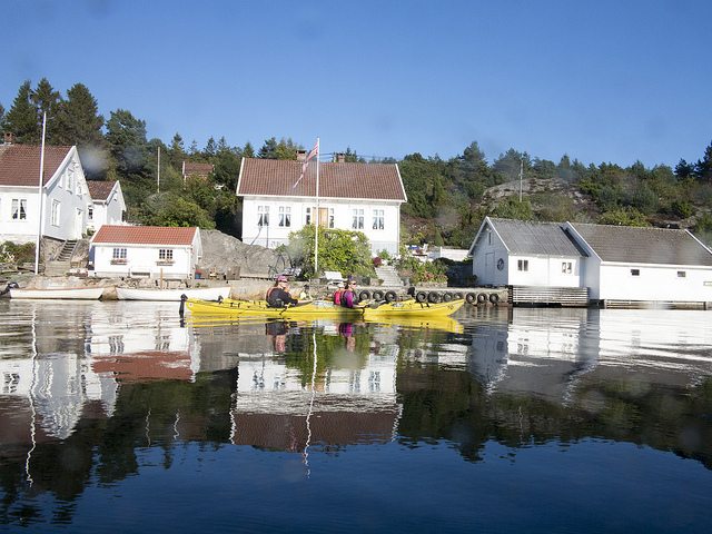 Kajakktur på Sørlandet