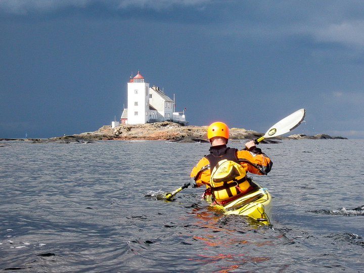 Kajakk på Sørlandet